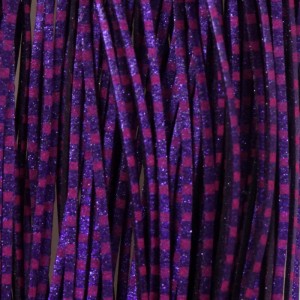 Hareline Grizzly Flutter Legs #16 Purple Hot Pink