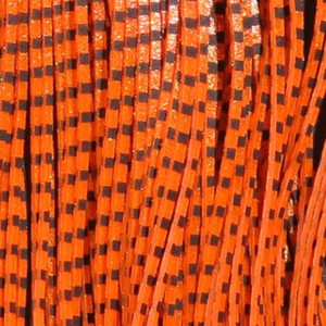 Hareline Grizzly Flutter Legs #11 BB Orange