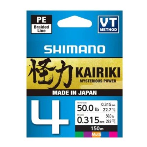 Shimano plecionka Kairiki 4 Multi 0.315mm 150m