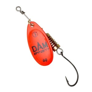 DAM Błystka Effzett Singlehook Red #2 4g