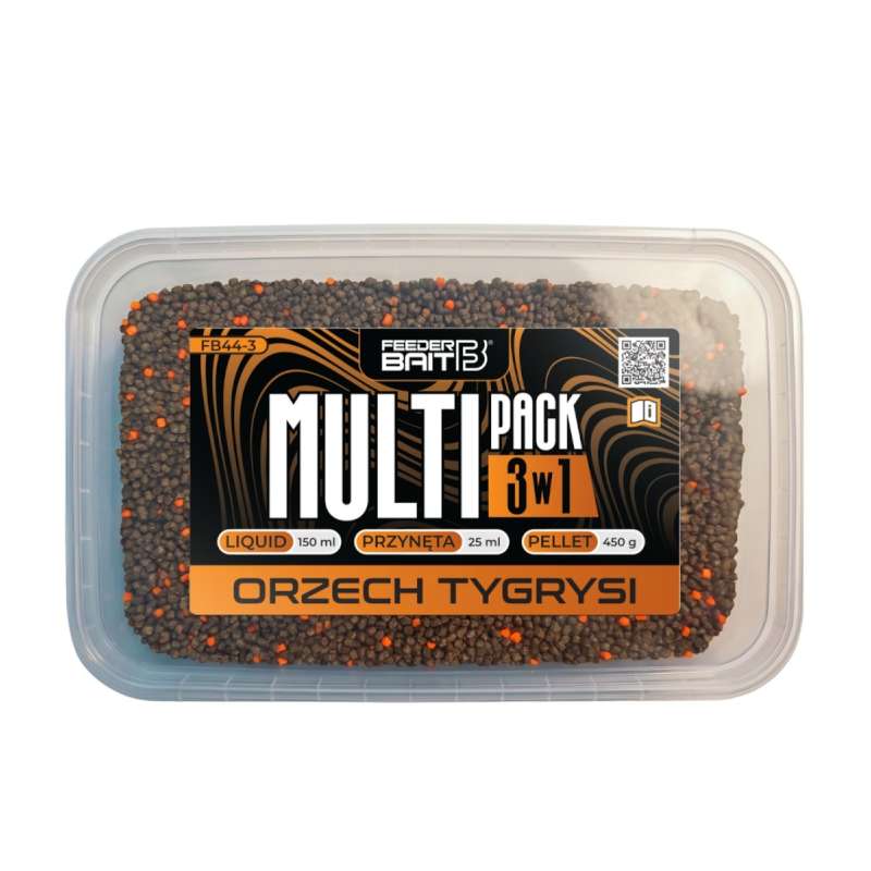 Feeder Bait Multi Pack 3w1 Orzech tygrysi-73953