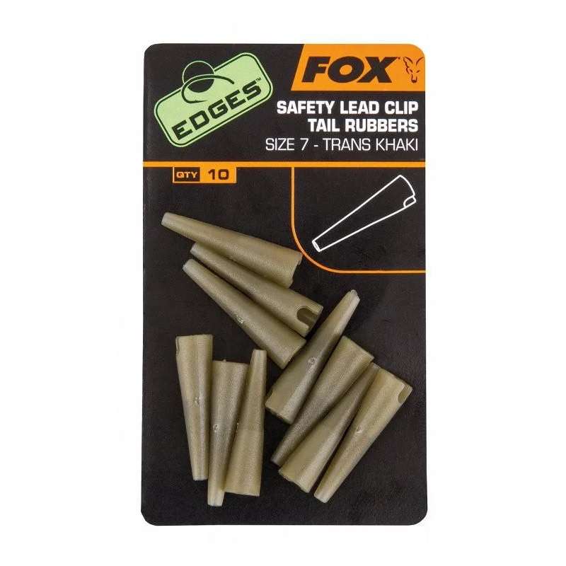 Fox Edges Safety Lead Clip Tail Rubbers 7 10szt.-73916