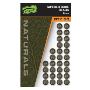 Fox Edges Naturals Tapered Bore Beads 6mm 30szt