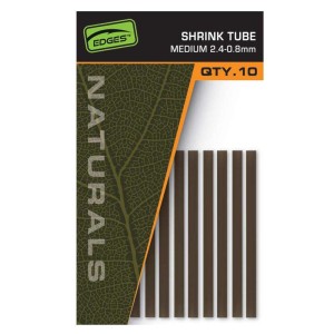 Fox Edges Naturals Shrink Tube Medium 2.4mm 10szt.