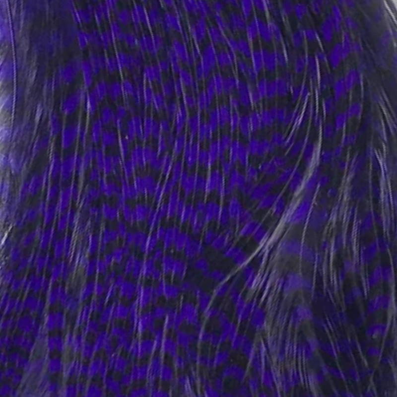 Hareline Half Cape #178 Grizzly Purple-24638