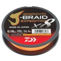 Daiwa Plecionka J-Braid x8 Exp. Orange 150m 0.16mm-72360