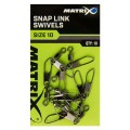 Matrix Agrafki Snap Link Swivel 14 10szt.-74029