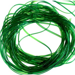 Hareline Nymph Size Vinyl Rib Medium #169 Green