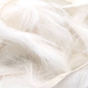 Hareline Rabbit Strips White