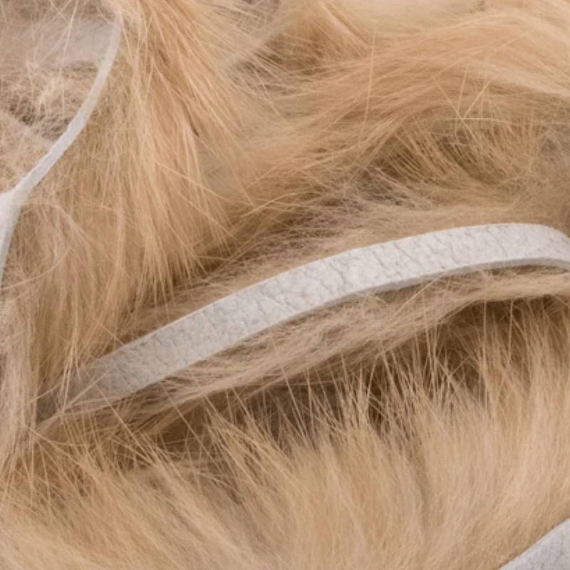 Hareline Rabbit Strips Tan-24703