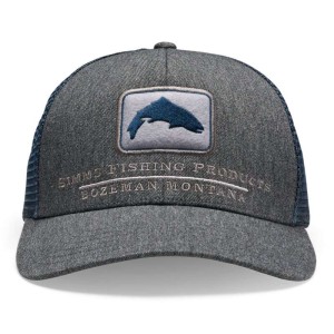 Simms Double Haul Icon Trucker Tahitian Pearl Hthr