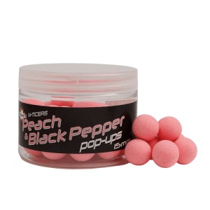 Dynamite Baits N Pop-Ups Peach Black Pepper 12mm