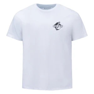 T-shirt Simms Neon King White