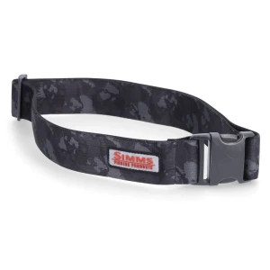 Pas do woderów Simms Wading Belt 50 mm Regiment Camo Carbon