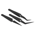 Zestaw pęset do dubbingu Loon D-Loop Tweezer Kit – Black 3.webp