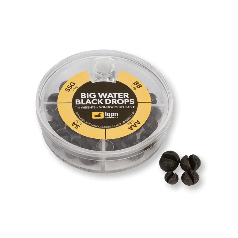 Śruciny cynowe w dozowniku Loon Tin Drop - 4 Division – Black 1.webp