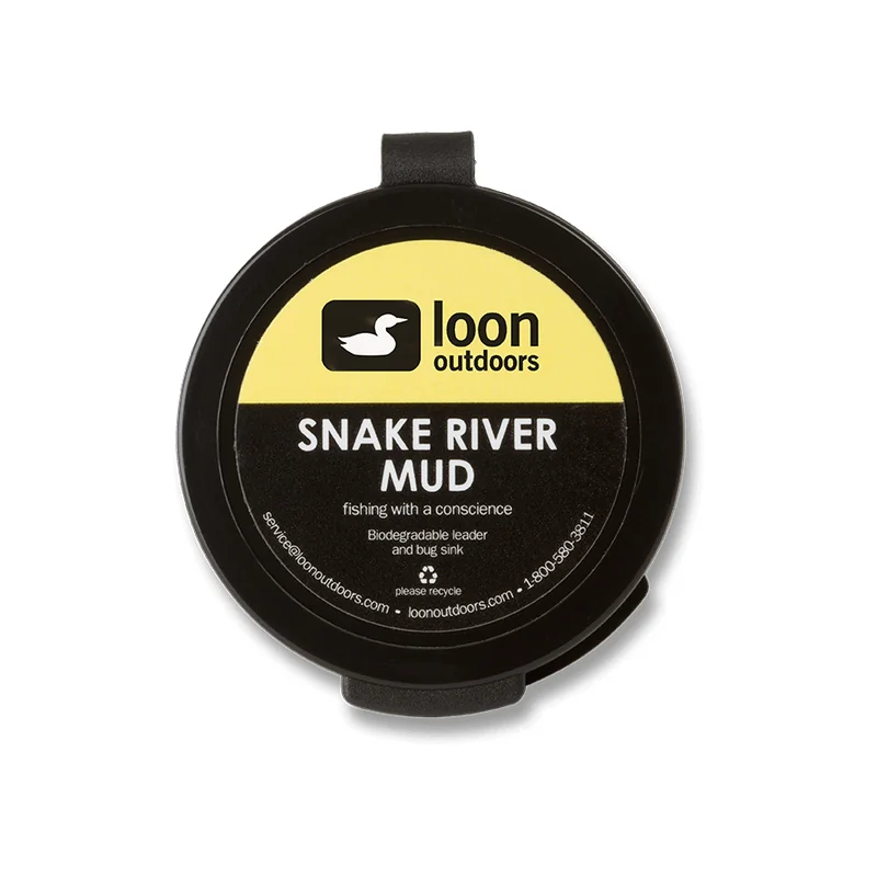 Pasta tonąca do przyponów i much Loon Snake River Mud 1.webp
