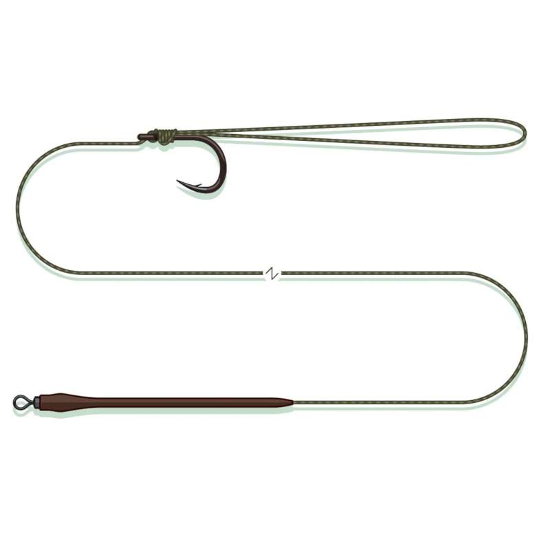 MadCat Standard Pellet Rig #2/0 65cm-74370
