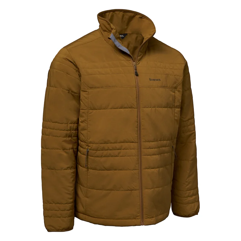 Kurtka ocieplana Simms Fall Run Insulated Jacket Bronzeback – przód