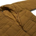 Kurtka ocieplana Simms Fall Run Insulated Jacket Bronzeback – kołnierz i zamek przedni
