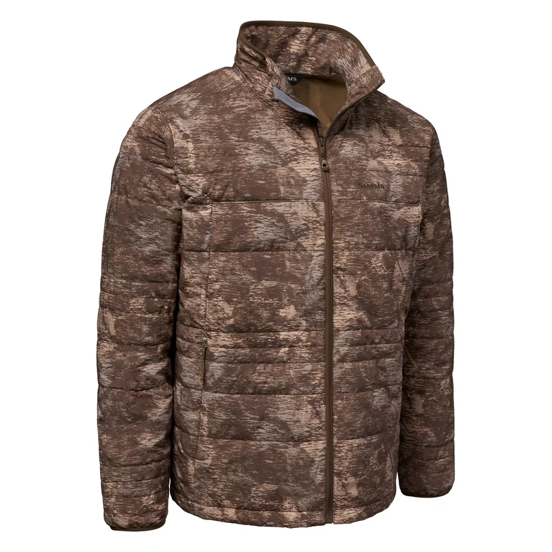 Kurtka ocieplana Simms Fall Run Insulated Jacket Windy Jasper – przód
