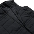 Bezrękawnik ocieplany Simms Fall Run Insulated Vest Black – zamek przedni i kołnierz