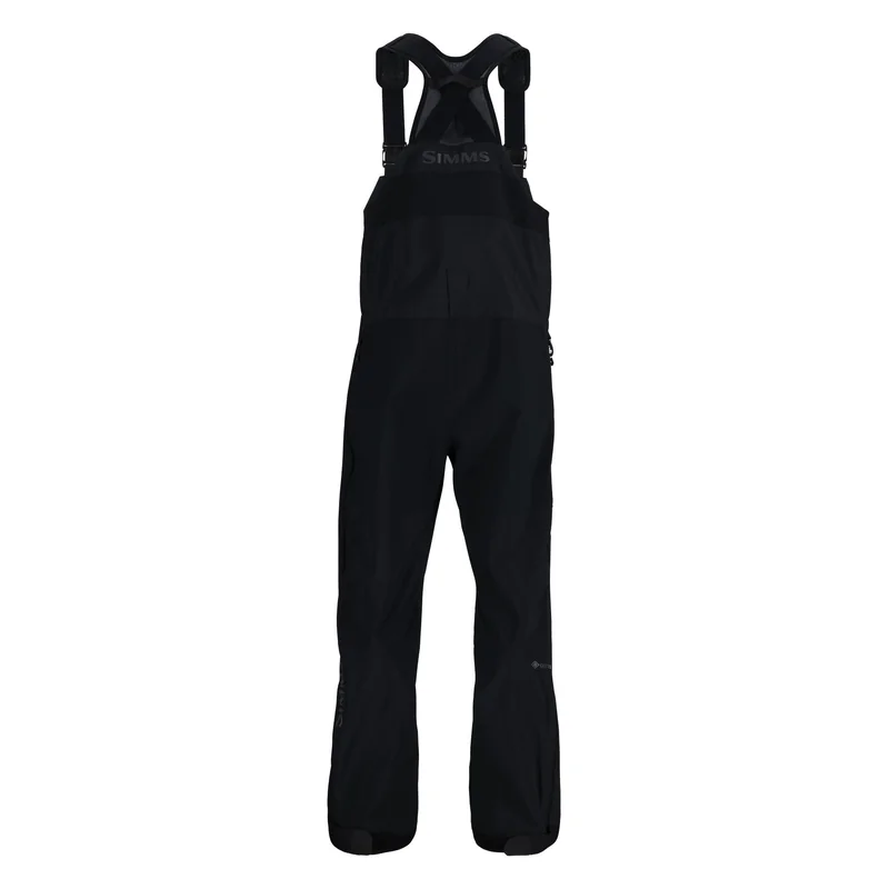 Spodnie przeciwdeszczowe Simms ProDry Bib Black – przód