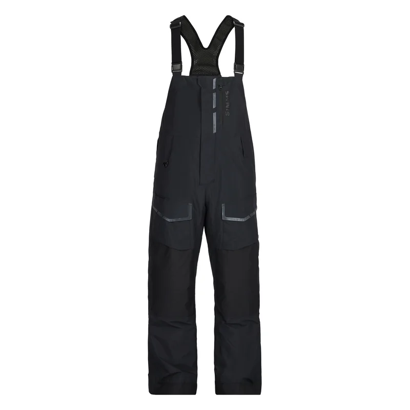 Spodnie ocieplane Simms Challenger Insulated Bib Black – przód