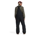 Spodnie ocieplane Simms Challenger Insulated Bib Black – na sylwetce, tył