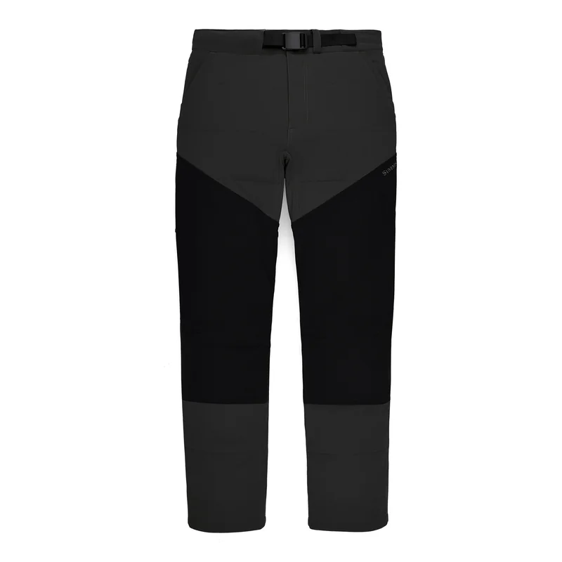 Spodnie ocieplane Simms Midstream Pant Black – przód