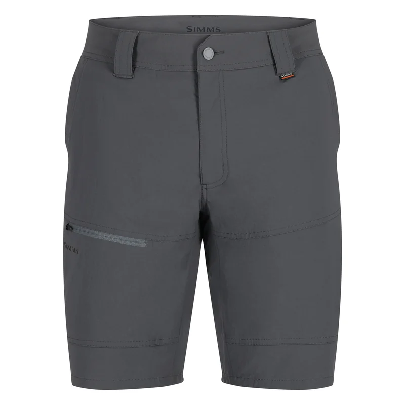 Spodenki wędkarskie Simms Guide Short Slate – przód