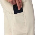 Spodenki wędkarskie Simms Superlight Short Burnished Clay – kieszeń na udzie na telefon