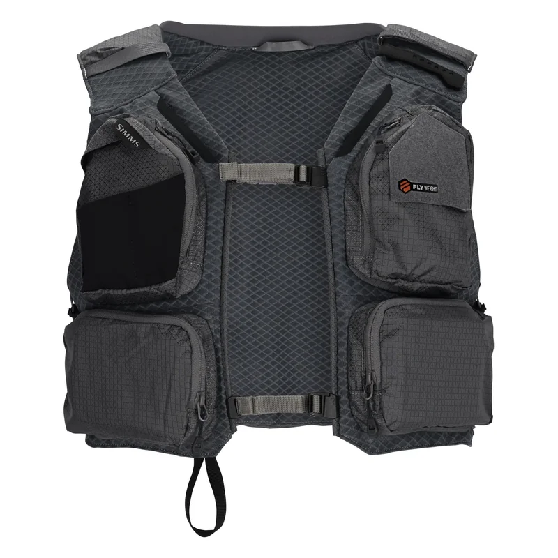 Kamizelka wędkarska Simms Flyweight Vest Smoke – przód