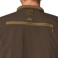 Kamizelka wędkarska Simms Headwaters Vest Hickory – tylna kieszeń na zamek