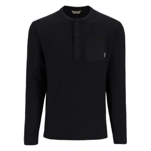 Bluza henley Simms Highline Henley Black