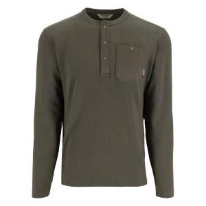 Bluza henley Simms Highline Henley Smokey Olive