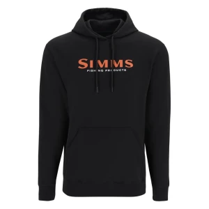 Bluza z kapturem Simms Logo Hoody Black
