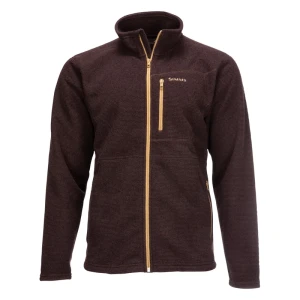 Polar rozpinany Simms Rivershed Full Zip Mahogany