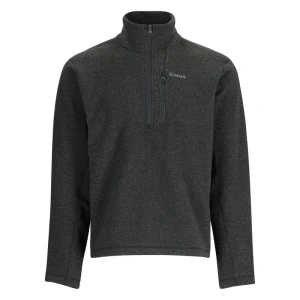 Polar Simms Rivershed Half Zip Black Heather