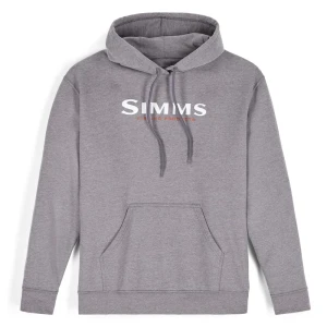 Bluza z kapturem Simms Logo Hoody Grey Heather