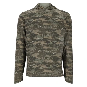Bluza odstraszająca owady Simms BugStopper SolarFlex Hoody Shroud Loden