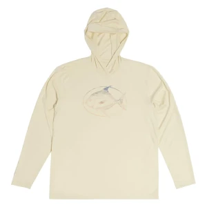 Bluza przeciwsłoneczna Simms Tech Hoody Tallow Salt Catch