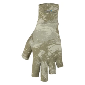 Rękawice wędkarskie Simms Solarflex SunGlove Back Eddy Stone