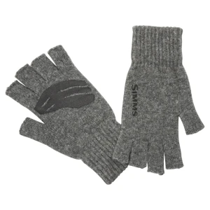 Rękawice wełniane Simms Wool Half Finger Glove Steel
