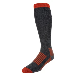 Skarpety merino Simms Merino Thermal OTC Sock Carbon