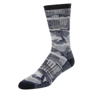 Skarpety damskie merino Simms Women's Merino Midweight Hiker Sock Hex Flo Camo