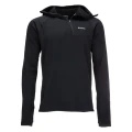 Bluza termoaktywna Simms Heavyweight Baselayer Hoody Black – przód