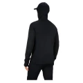 Bluza termoaktywna Simms Heavyweight Baselayer Hoody Black – na modelu – tył, kaptur