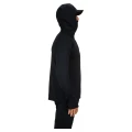 Bluza termoaktywna Simms Heavyweight Baselayer Hoody Black – na modelu – z boku, kaptur