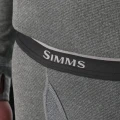 Kalesony termoaktywne Simms Strata 160 Bottom Dark Grey Heather – pas z logo Simms